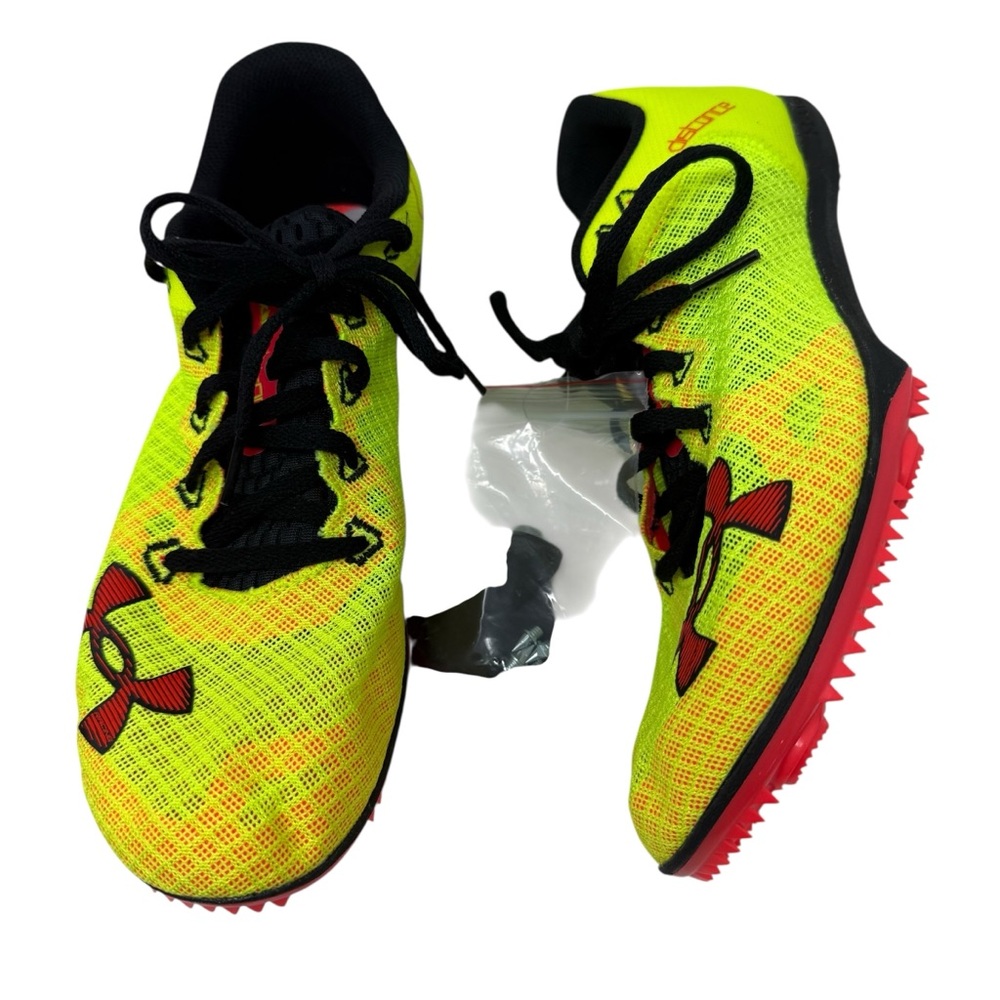 New Under Armour UA Kick Distance 4 Track Spikes Mens Size 9.5 Women’s 11 New